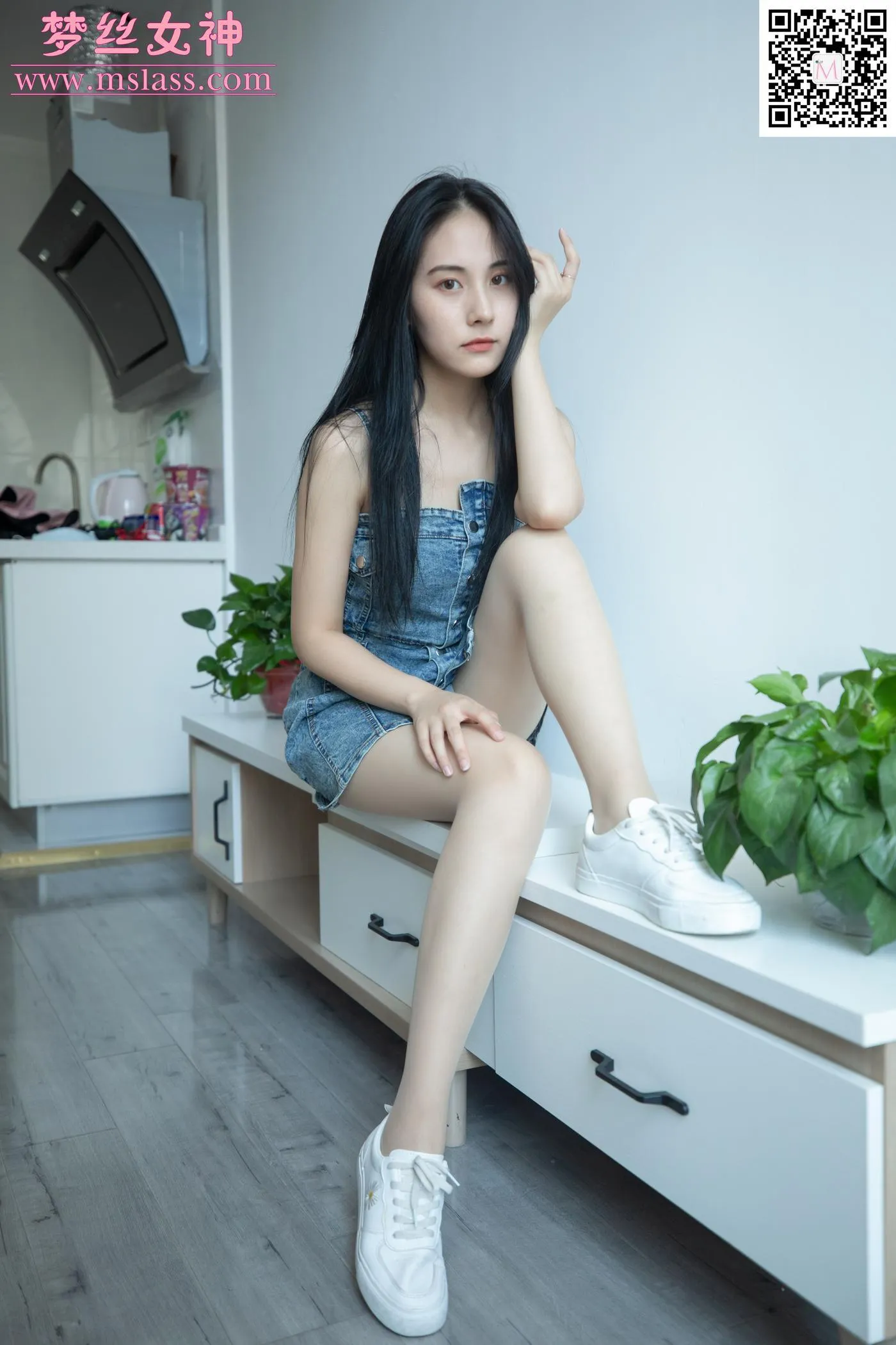 [MSLASS梦丝女神] 2020.06.27 NO.116 小允儿 牛仔连衣裙 [62P]插图2